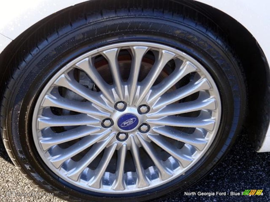 2013 Fusion Titanium - White Platinum Metallic Tri-coat / Charcoal Black photo #9