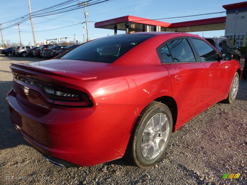 2016 Charger SXT AWD - Redline Red Tri-coat Pearl / Black/Pearl photo #4