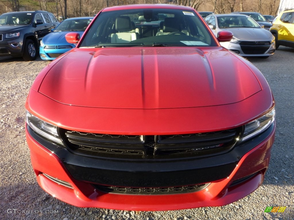 2016 Charger SXT AWD - Redline Red Tri-coat Pearl / Black/Pearl photo #11