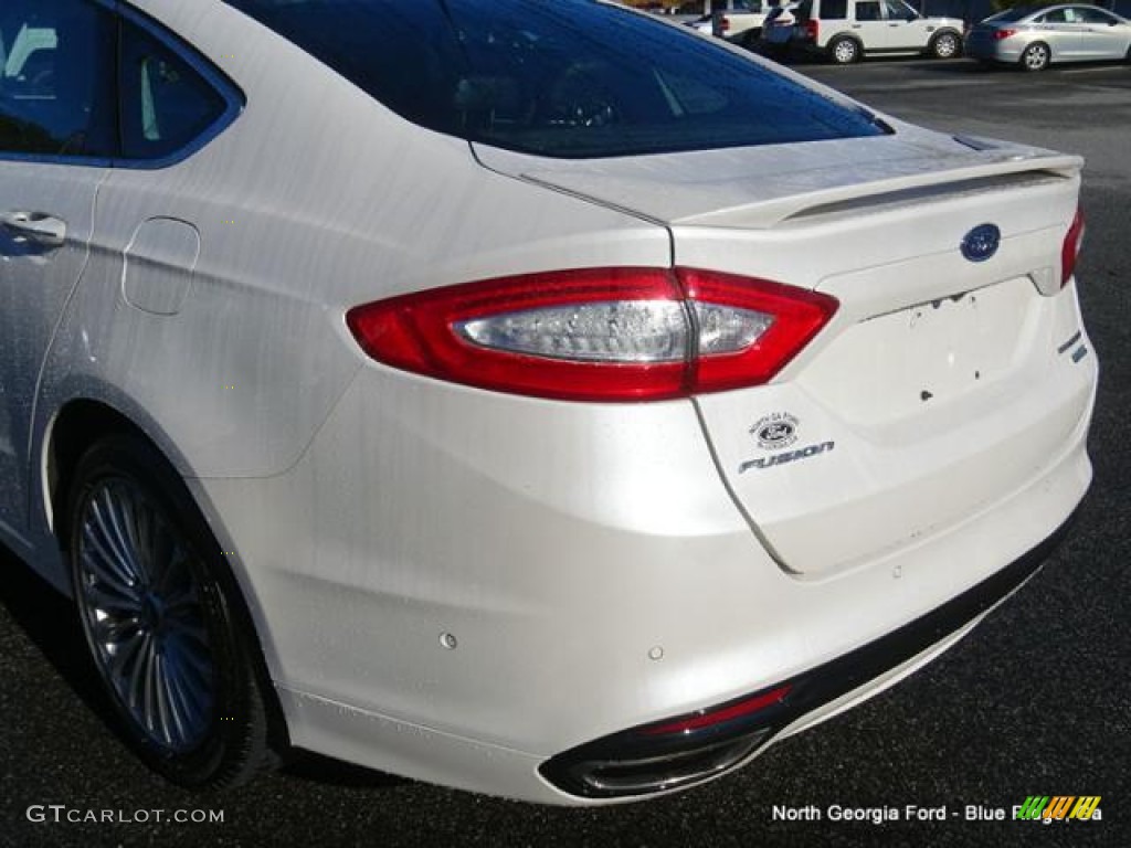 2013 Fusion Titanium - White Platinum Metallic Tri-coat / Charcoal Black photo #36