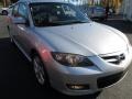 2008 Sunlight Silver Metallic Mazda MAZDA3 s Sport Sedan  photo #2