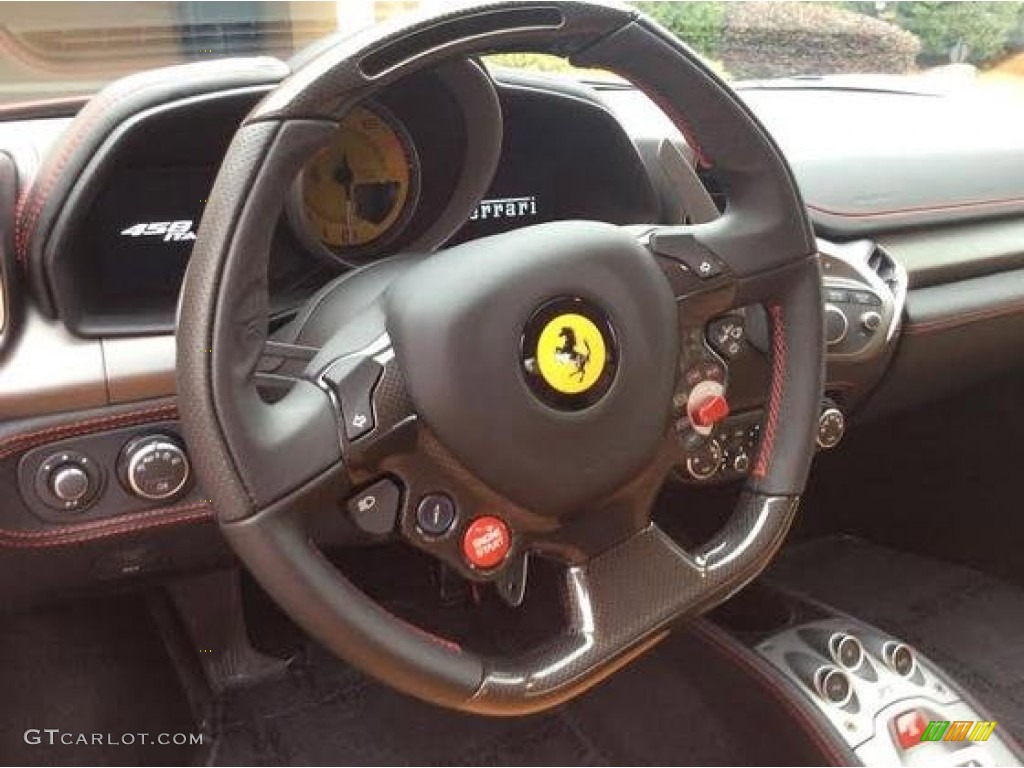 2015 Ferrari 458 Italia Steering Wheel Photos