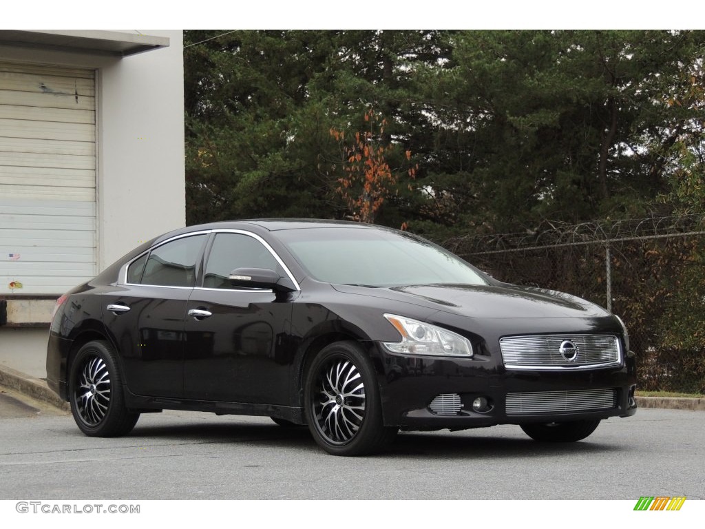 2010 Maxima 3.5 S - Tuscan Sun Red / Caffe Latte photo #8