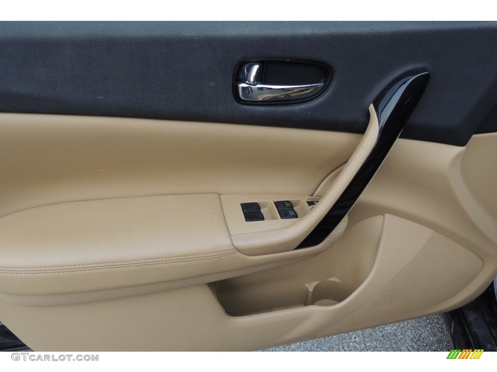 2010 Maxima 3.5 S - Tuscan Sun Red / Caffe Latte photo #10