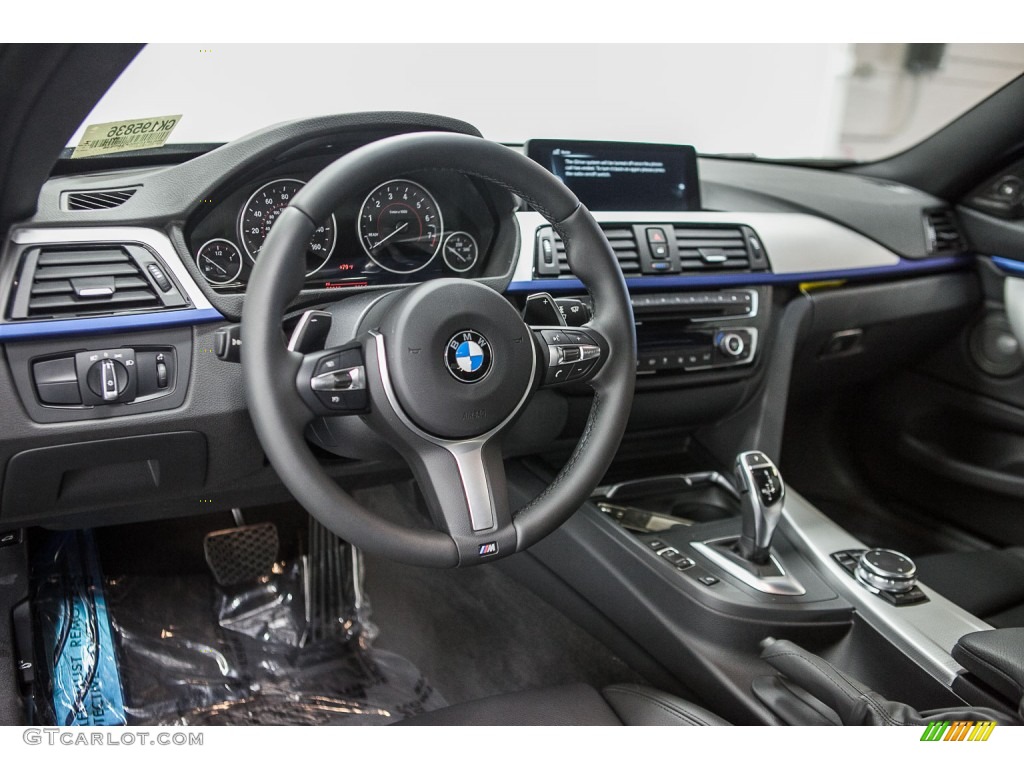 Black Interior 2016 BMW 4 Series 435i Coupe Photo #108907373