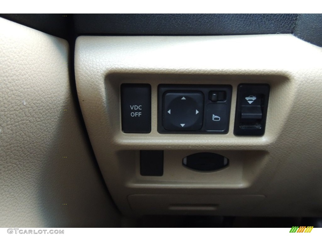 2010 Maxima 3.5 S - Tuscan Sun Red / Caffe Latte photo #17