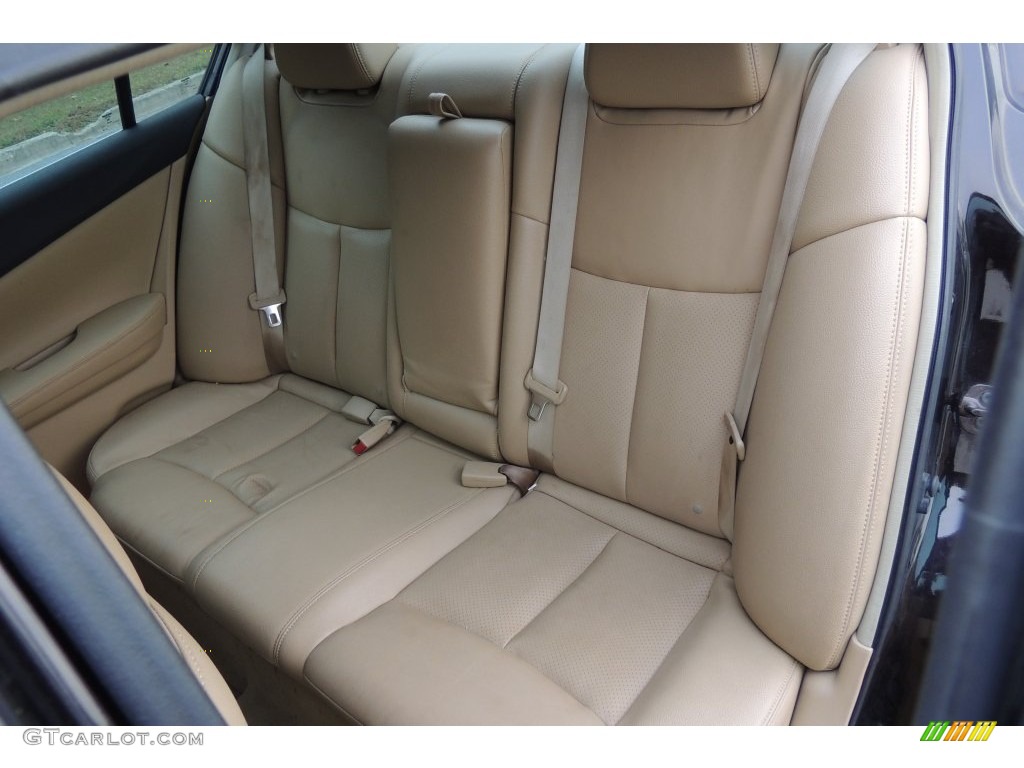 2010 Maxima 3.5 S - Tuscan Sun Red / Caffe Latte photo #20