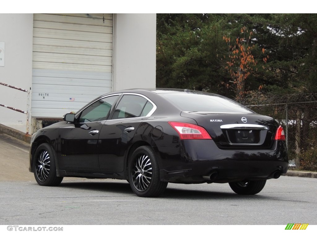 2010 Maxima 3.5 S - Tuscan Sun Red / Caffe Latte photo #25