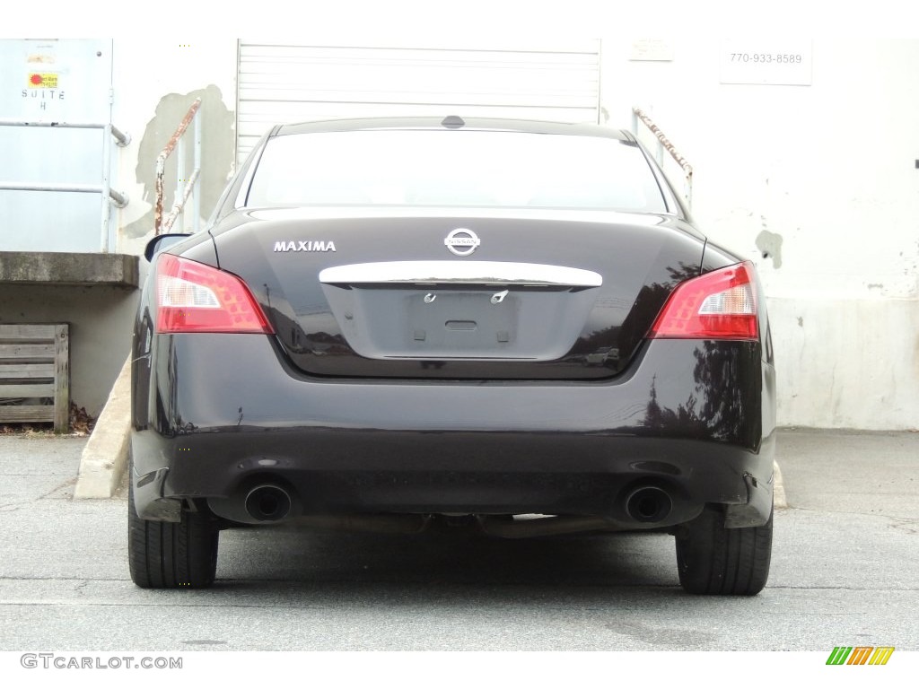 2010 Maxima 3.5 S - Tuscan Sun Red / Caffe Latte photo #26