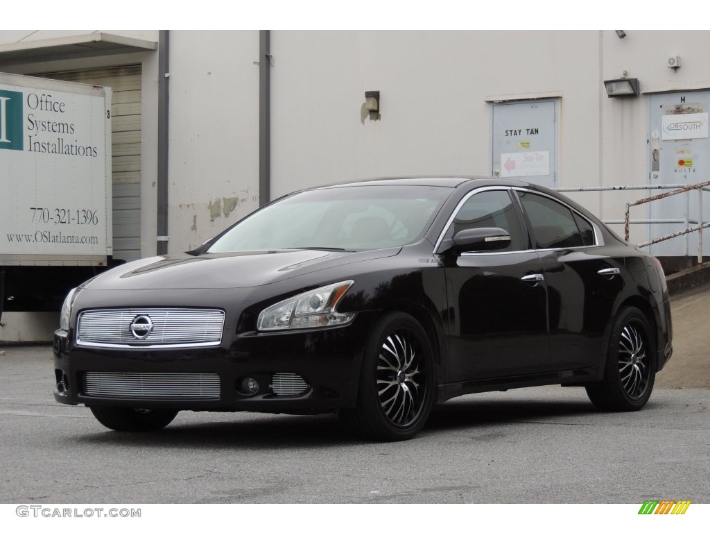 2010 Maxima 3.5 S - Tuscan Sun Red / Caffe Latte photo #31