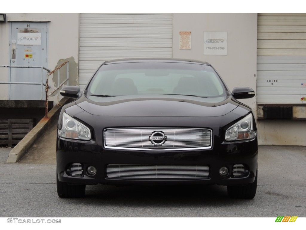 2010 Maxima 3.5 S - Tuscan Sun Red / Caffe Latte photo #32