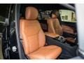 2016 Mercedes-Benz GLE Saddle Brown/Black Interior Front Seat Photo
