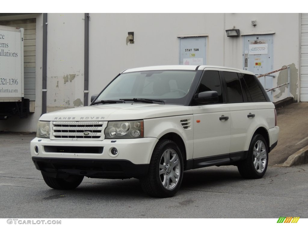 2006 Range Rover Sport HSE - Chawton White / Ivory photo #2