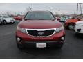 2011 Spicy Red Kia Sorento LX  photo #8