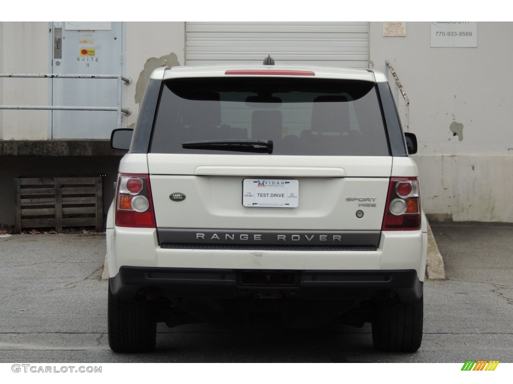 2006 Range Rover Sport HSE - Chawton White / Ivory photo #8