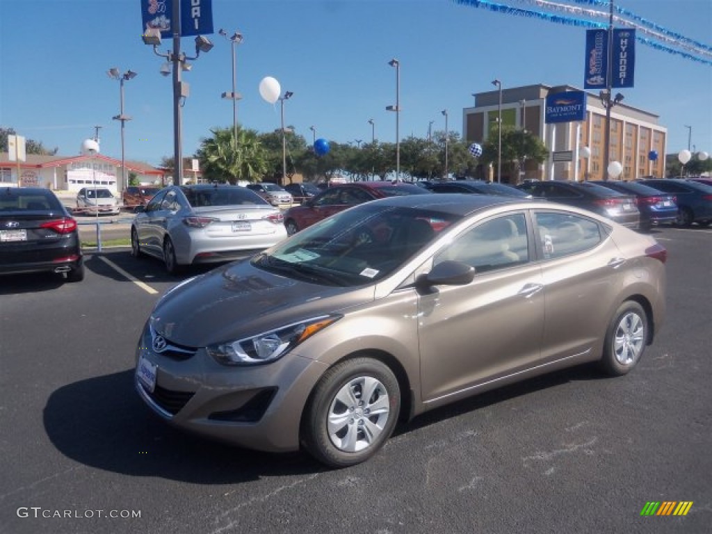 2016 Elantra SE - Desert Bronze / Beige photo #5