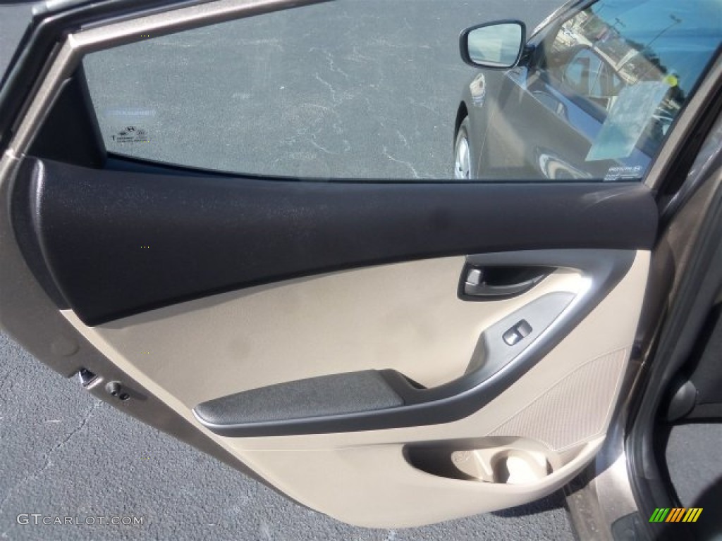 2016 Elantra SE - Desert Bronze / Beige photo #19