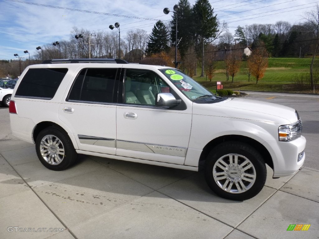 2014 Navigator 4x4 - White Platinum / Stone photo #6