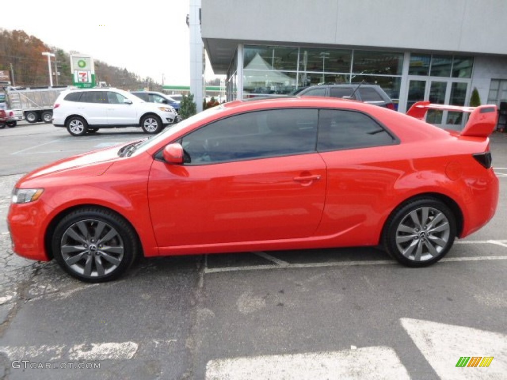2011 Forte Koup SX - Racing Red / Black Sport photo #2
