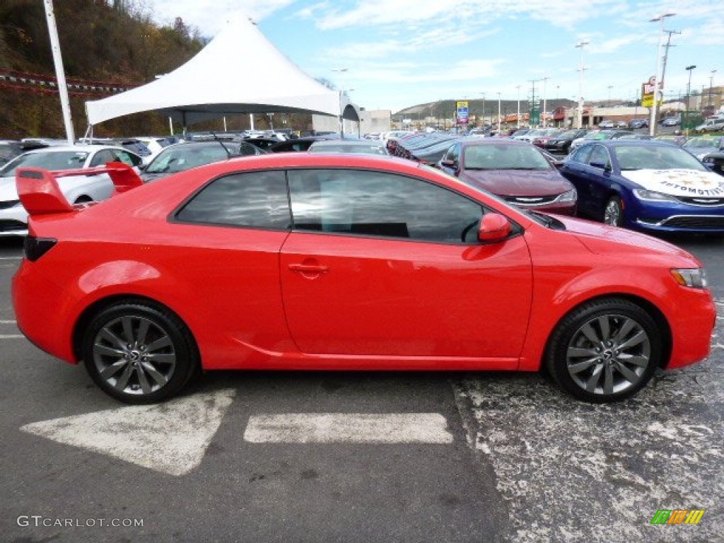 2011 Forte Koup SX - Racing Red / Black Sport photo #6