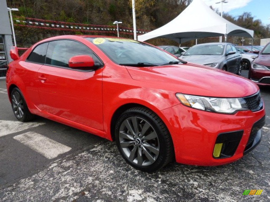 2011 Forte Koup SX - Racing Red / Black Sport photo #7