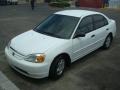 Taffeta White - Civic LX Sedan Photo No. 1