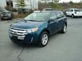 2011 Mediterranean Blue Metallic Ford Edge SEL  photo #3