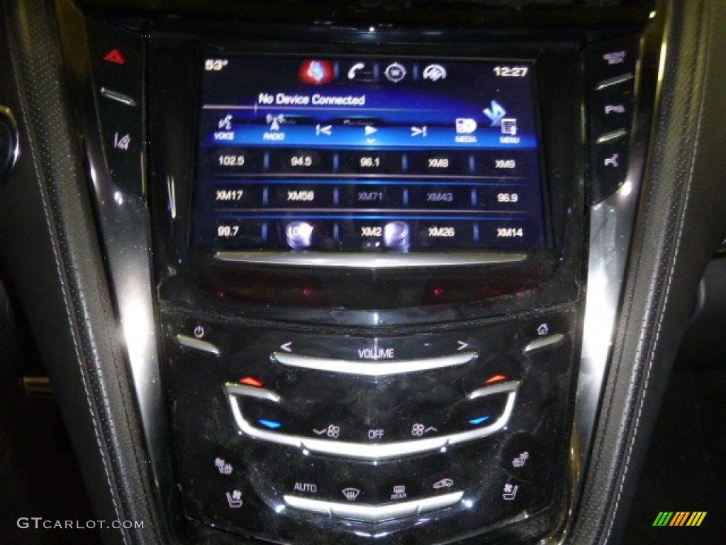 2014 CTS Premium Sedan AWD - Black Diamond Tricoat / Jet Black/Jet Black photo #4