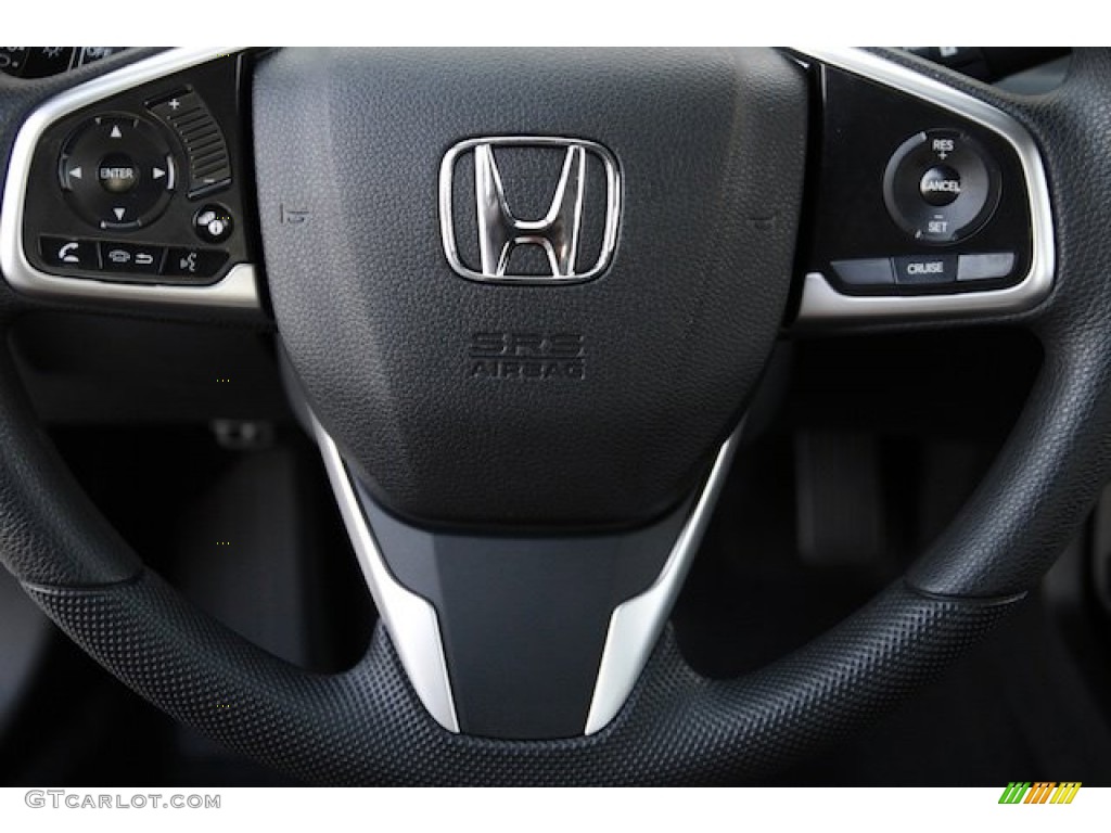 2016 Civic EX-T Sedan - Cosmic Blue Metallic / Gray photo #10