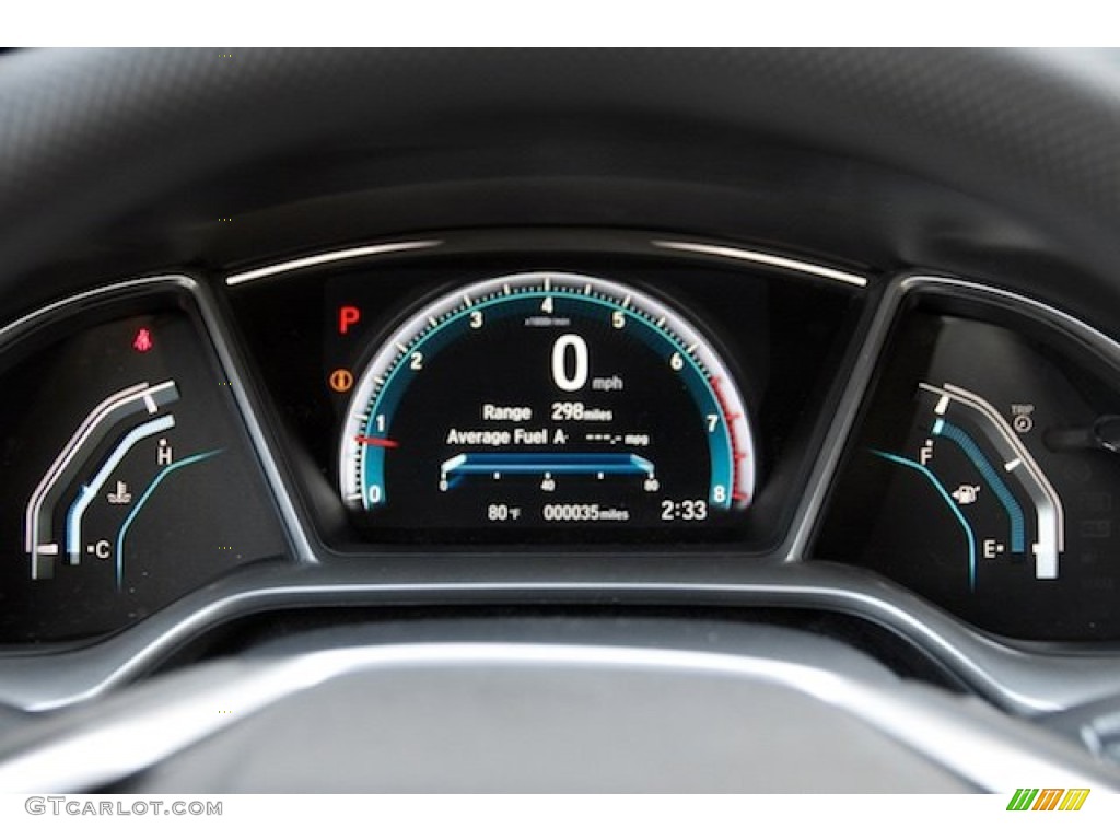 2016 Honda Civic EX-T Sedan Gauges Photo #108915428