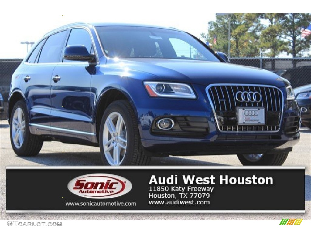 2016 Q5 2.0 TFSI Premium Plus quattro - Scuba Blue Metallic / Chestnut Brown photo #1