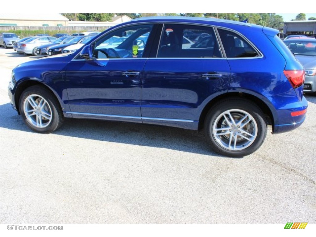 2016 Q5 2.0 TFSI Premium Plus quattro - Scuba Blue Metallic / Chestnut Brown photo #5