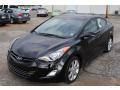 2012 Midnight Black Hyundai Elantra Limited  photo #1