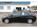 2012 Midnight Black Hyundai Elantra Limited  photo #2
