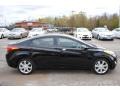 2012 Midnight Black Hyundai Elantra Limited  photo #6