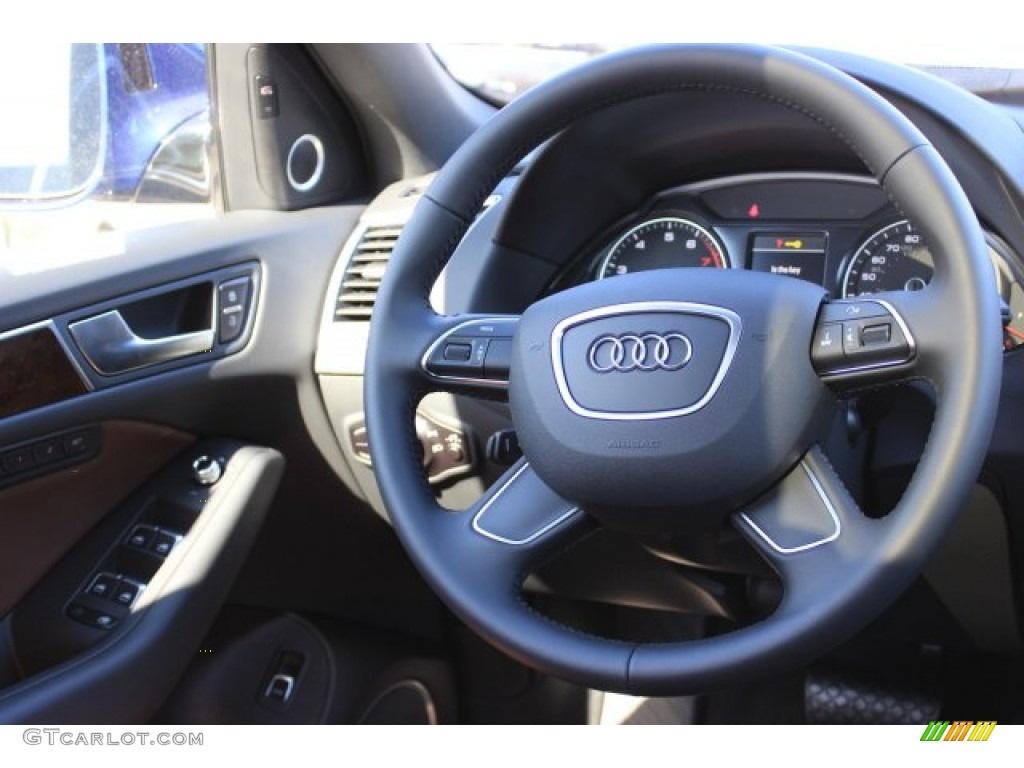 2016 Q5 2.0 TFSI Premium Plus quattro - Scuba Blue Metallic / Chestnut Brown photo #36