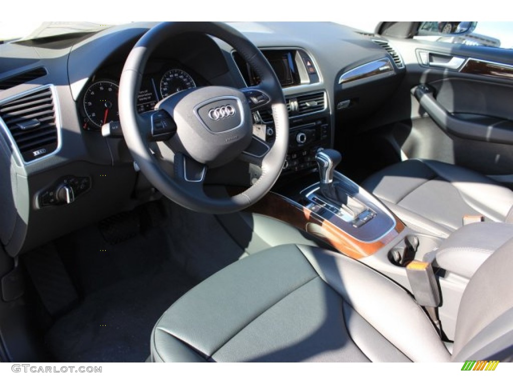 2016 Q5 2.0 TFSI Premium quattro - Daytona Gray Pearl / Black photo #12