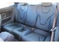 2016 Audi S5 Black Interior Rear Seat Photo