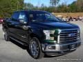 2015 Green Gem Metallic Ford F150 XLT SuperCrew 4x4  photo #7