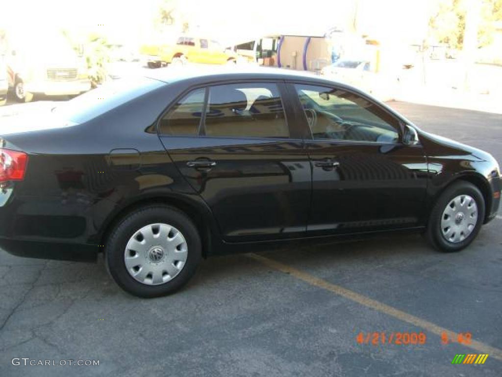 2006 Jetta Value Edition Sedan - Black / Anthracite Black photo #7