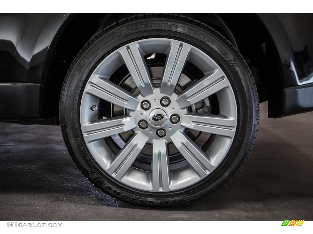 2007 Range Rover Sport Supercharged - Java Black Pearl / Ebony Black photo #8