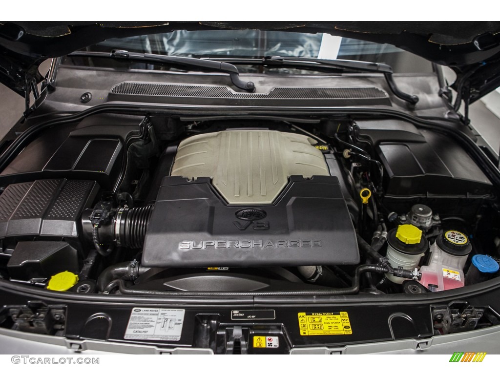 2007 Range Rover Sport Supercharged - Java Black Pearl / Ebony Black photo #9