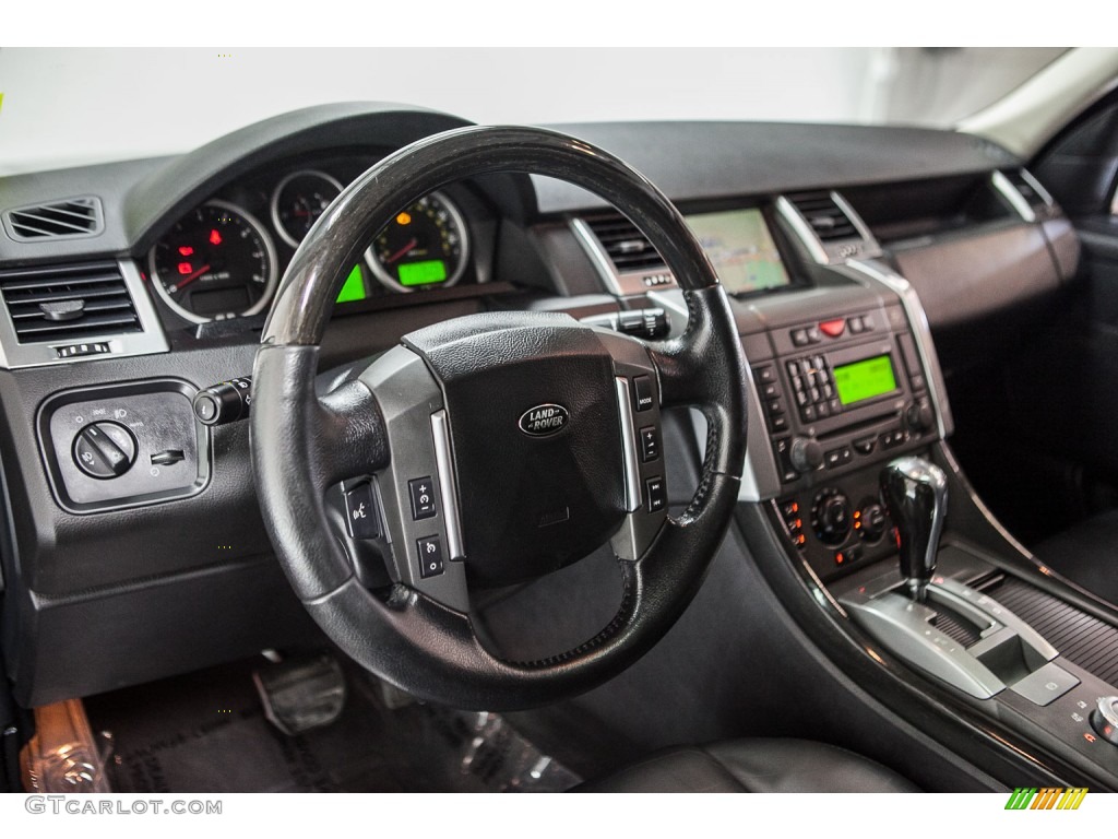 2007 Range Rover Sport Supercharged - Java Black Pearl / Ebony Black photo #19