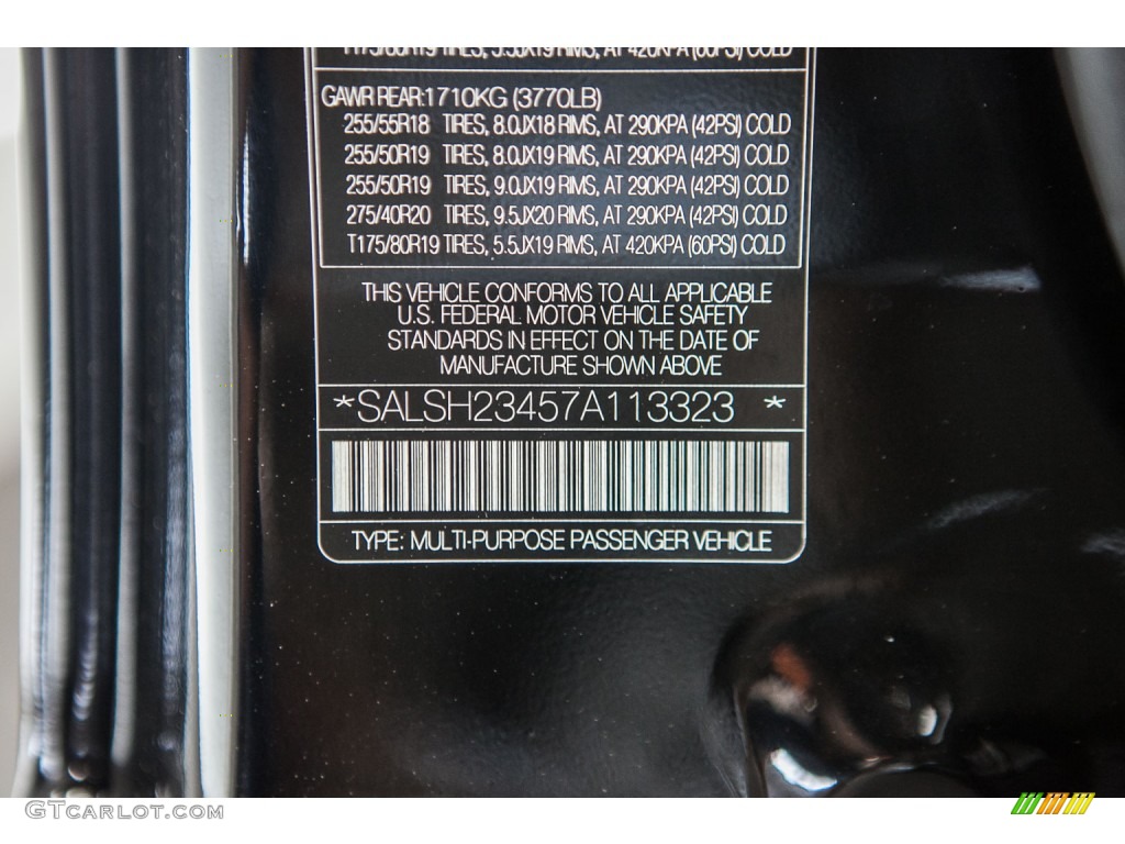 2007 Range Rover Sport Supercharged - Java Black Pearl / Ebony Black photo #21