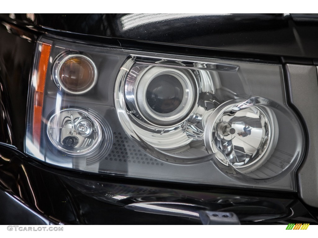 2007 Range Rover Sport Supercharged - Java Black Pearl / Ebony Black photo #27