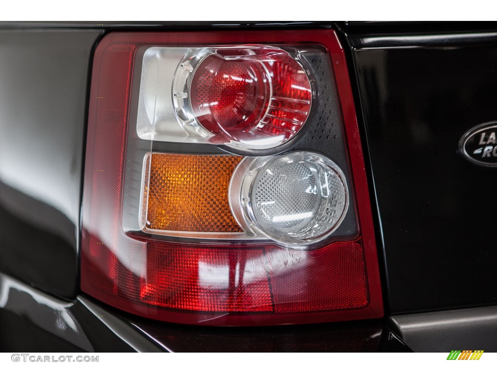 2007 Range Rover Sport Supercharged - Java Black Pearl / Ebony Black photo #29