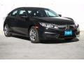 2016 Crystal Black Pearl Honda Civic LX Sedan  photo #1