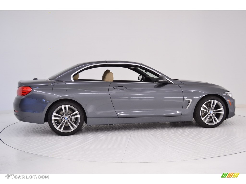 Mineral Grey Metallic 2015 BMW 4 Series 428i Convertible Exterior Photo #108920944