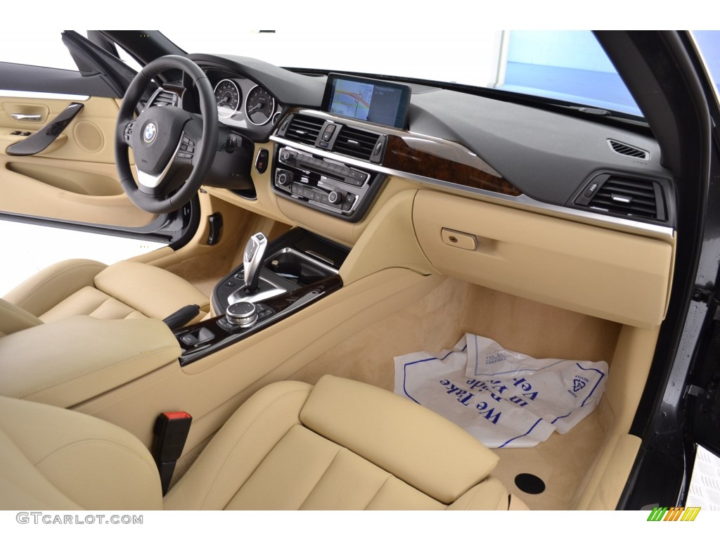 Venetian Beige Interior 2015 BMW 4 Series 428i Convertible Photo #108921166