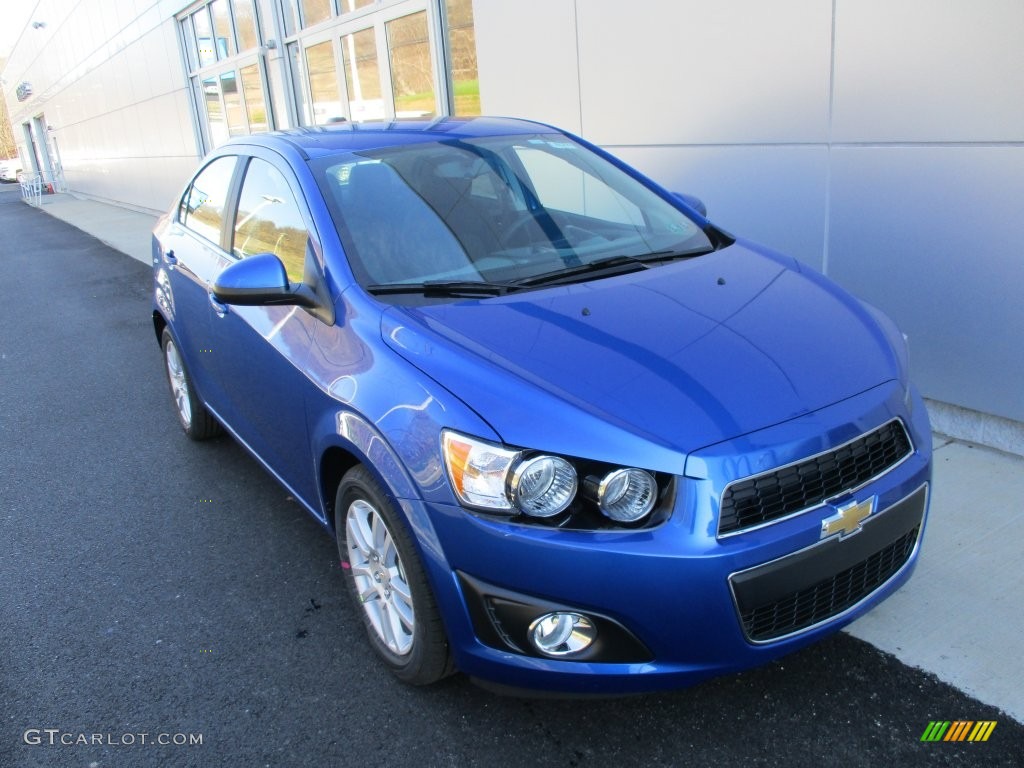 Kinetic Blue Metallic 2016 Chevrolet Sonic LT Sedan Exterior Photo #108922148